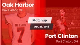 Matchup: Oak Harbor vs. Port Clinton  2018