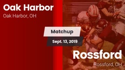 Matchup: Oak Harbor vs. Rossford  2019