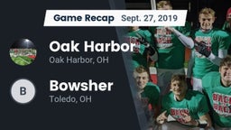 Recap: Oak Harbor  vs. Bowsher  2019