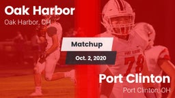 Matchup: Oak Harbor vs. Port Clinton  2020