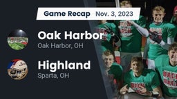 Recap: Oak Harbor  vs. Highland  2023