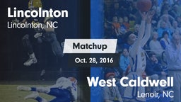 Matchup: Lincolnton vs. West Caldwell  2016