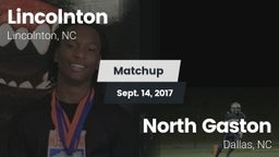 Matchup: Lincolnton vs. North Gaston  2017