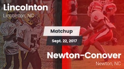 Matchup: Lincolnton vs. Newton-Conover  2017