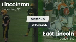 Matchup: Lincolnton vs. East Lincoln  2017
