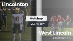 Matchup: Lincolnton vs. West Lincoln  2017