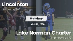 Matchup: Lincolnton vs. Lake Norman Charter  2018
