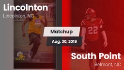 Matchup: Lincolnton vs. South Point  2019
