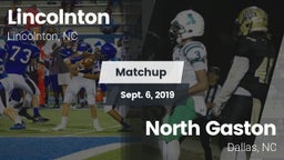 Matchup: Lincolnton vs. North Gaston  2019