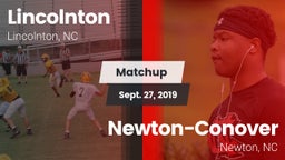Matchup: Lincolnton vs. Newton-Conover  2019