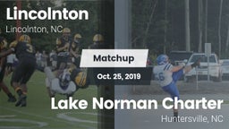 Matchup: Lincolnton vs. Lake Norman Charter  2019