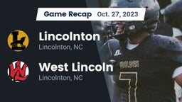 Recap: Lincolnton  vs. West Lincoln  2023
