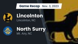 Recap: Lincolnton  vs. North Surry  2023