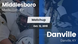 Matchup: Middlesboro vs. Danville  2018