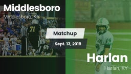 Matchup: Middlesboro vs. Harlan  2019
