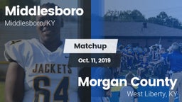 Matchup: Middlesboro vs. Morgan County  2019