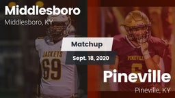 Matchup: Middlesboro vs. Pineville  2020