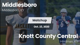 Matchup: Middlesboro vs. Knott County Central  2020