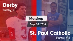 Matchup: Derby vs. St. Paul Catholic  2016