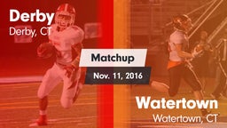 Matchup: Derby vs. Watertown  2016