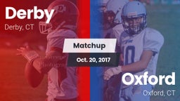 Matchup: Derby vs. Oxford  2017