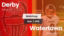 Matchup: Derby vs. Watertown  2018