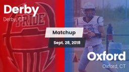 Matchup: Derby vs. Oxford  2018