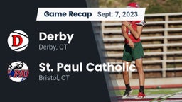Recap: Derby  vs. St. Paul Catholic  2023
