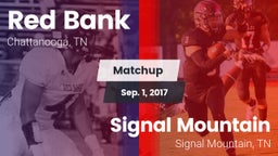 Matchup: Red Bank vs. Signal Mountain  2017