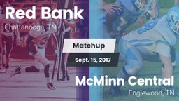 Matchup: Red Bank vs. McMinn Central  2017