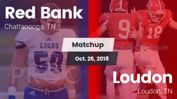 Matchup: Red Bank vs. Loudon  2018