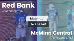 Matchup: Red Bank vs. McMinn Central  2019
