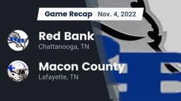 Recap: Red Bank  vs. Macon County  2022