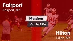 Matchup: Fairport vs. Hilton  2016