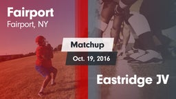 Matchup: Fairport vs. Eastridge JV 2016