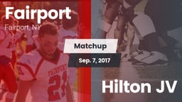 Matchup: Fairport vs. Hilton JV 2017