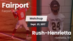 Matchup: Fairport vs. Rush-Henrietta  2017