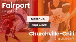 Matchup: Fairport vs. Churchville-Chili  2018