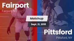 Matchup: Fairport vs. Pittsford 2018