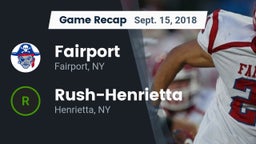 Recap: Fairport  vs. Rush-Henrietta  2018