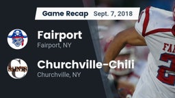 Recap: Fairport  vs. Churchville-Chili  2018