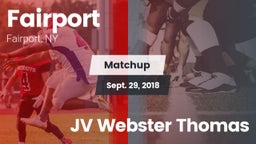 Matchup: Fairport vs. JV Webster Thomas 2018