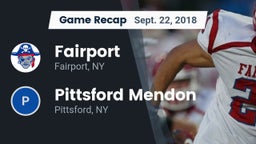 Recap: Fairport  vs. Pittsford Mendon 2018