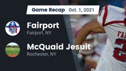 Recap: Fairport  vs. McQuaid Jesuit  2021