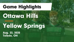 Ottawa Hills  vs Yellow Springs Game Highlights - Aug. 22, 2020