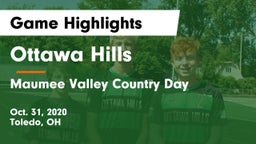 Ottawa Hills  vs Maumee Valley Country Day  Game Highlights - Oct. 31, 2020