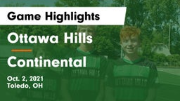 Ottawa Hills  vs Continental  Game Highlights - Oct. 2, 2021