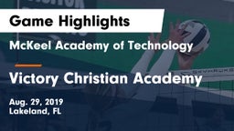 McKeel Academy of Technology  vs Victory Christian Academy Game Highlights - Aug. 29, 2019