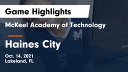 McKeel Academy of Technology  vs Haines City  Game Highlights - Oct. 14, 2021