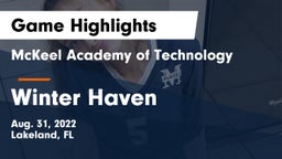 McKeel Academy of Technology  vs Winter Haven Game Highlights - Aug. 31, 2022